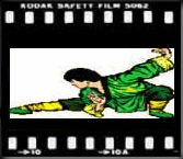 Film strip with 2.35:1 frame (hard matte)